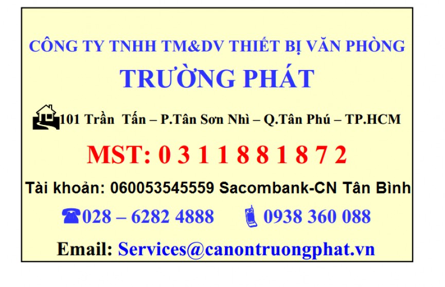 Sửa máy photocopy Canon tại Tp HCM ở đâu?